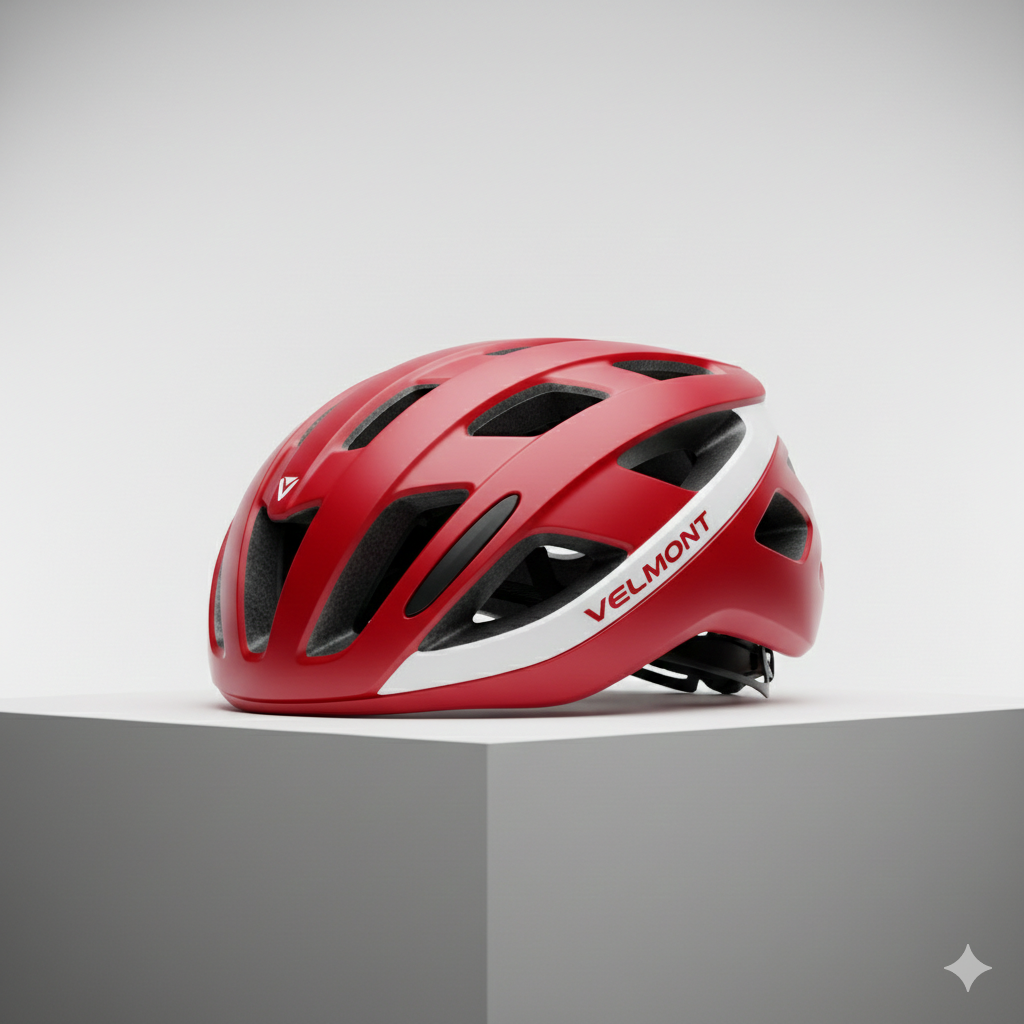 Casco de Ciclismo Aero Blanco Mate