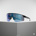 Cycling Glasses with Multicolor Mirrored Lens